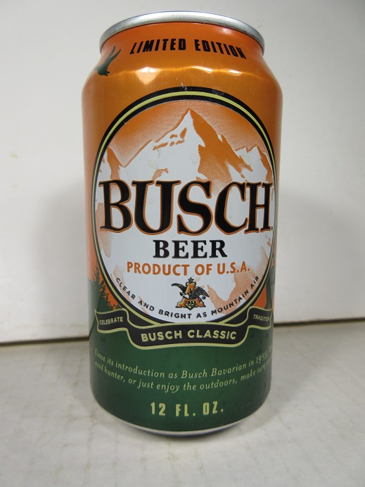 Busch Classic - orange & green w buck - 2015 'Limited Edition' - Click Image to Close